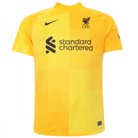 Billiga Fotbollströjor Liverpool Målvakt Borta tröja 2021/22 Kortärmad